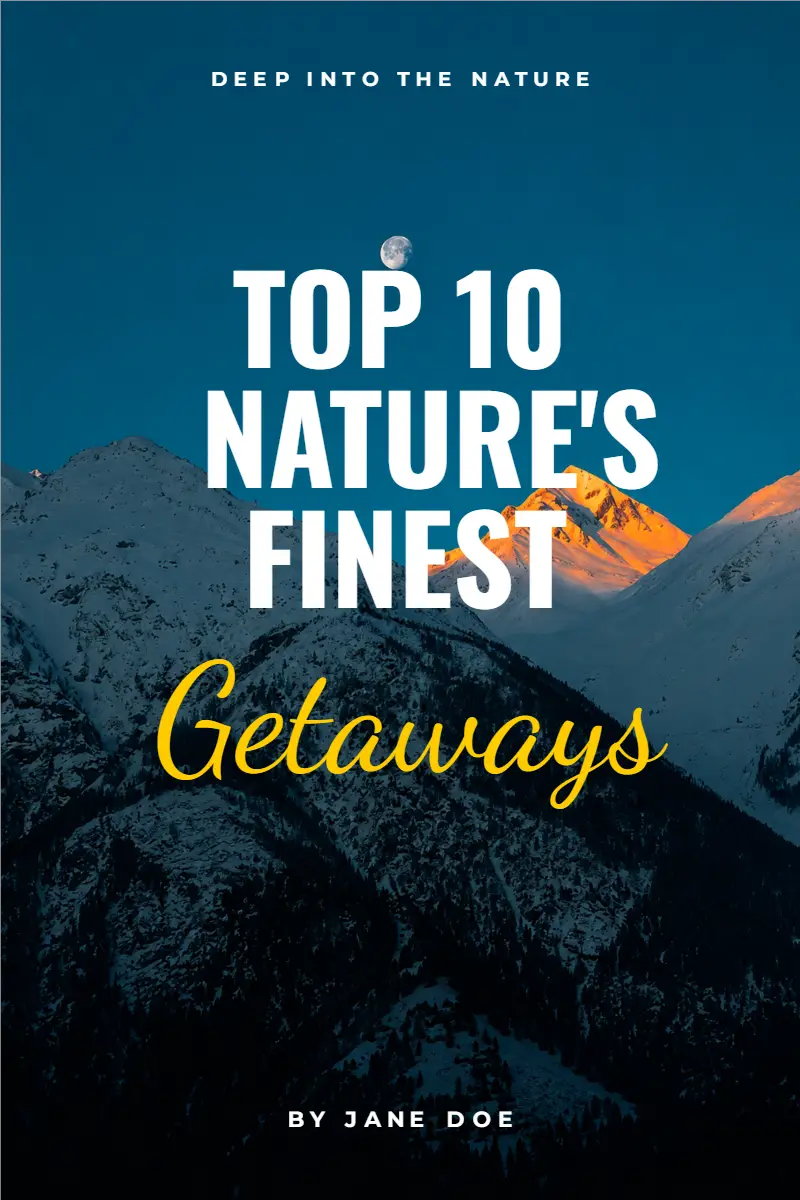 Nature Getaways Blog Graphic