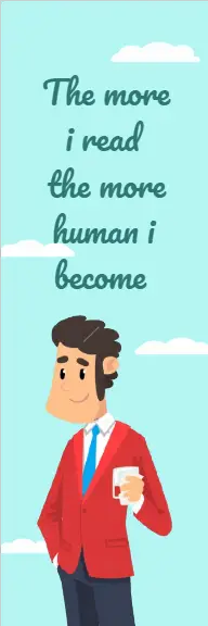 The More I Read Bookmark