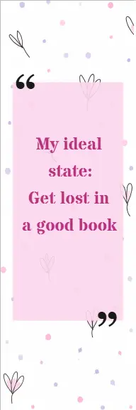 My Ideal State Bookmark