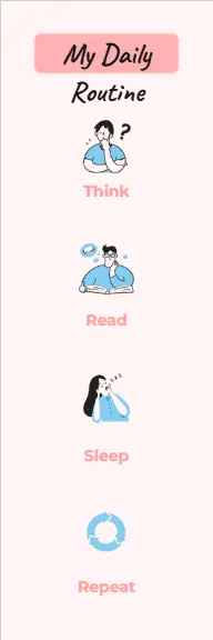 My Daily Routine Bookmark