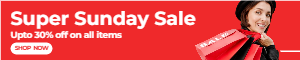Super Sunday Sale Display Ad