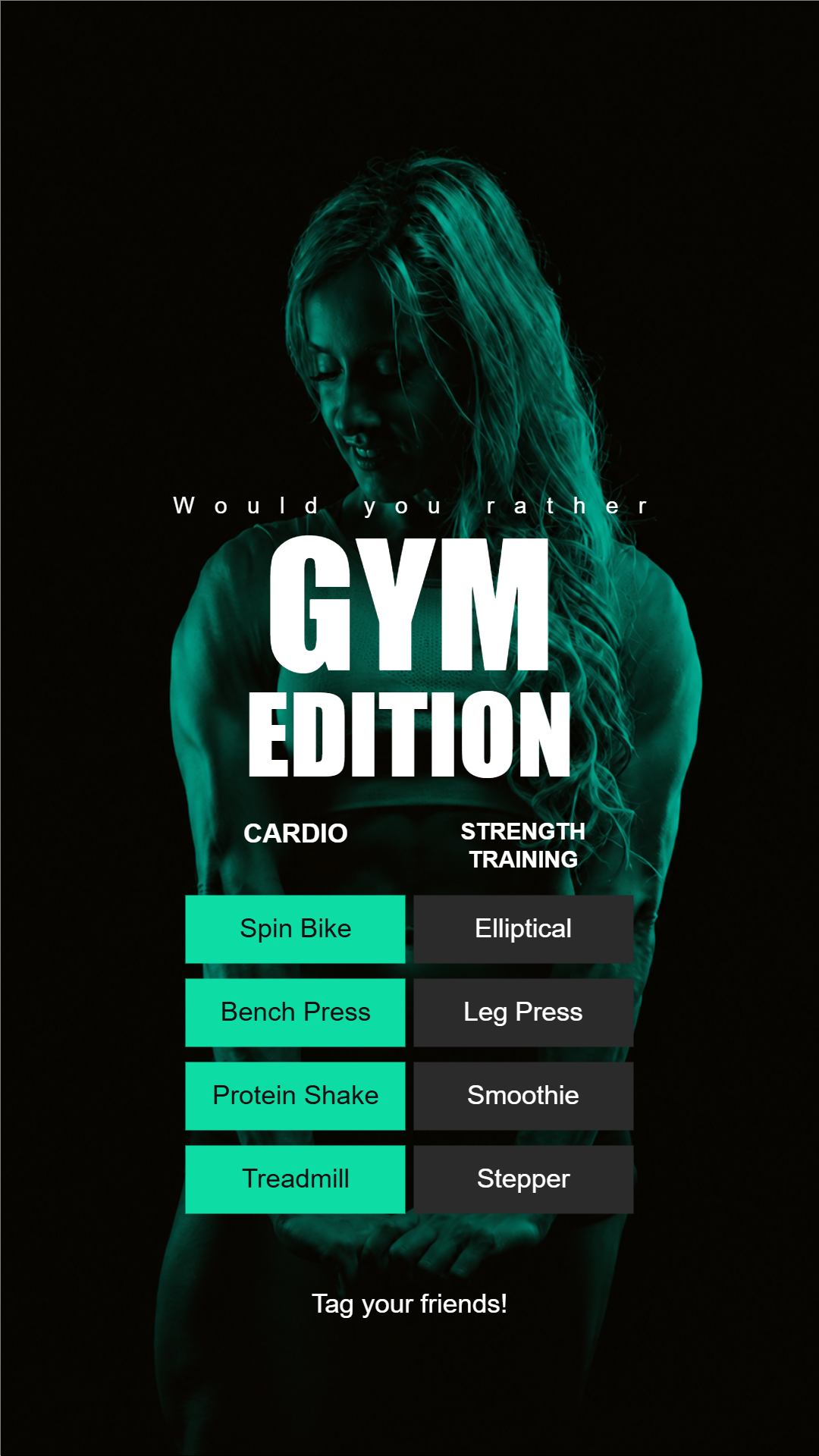 Gym Edition Would You Rather