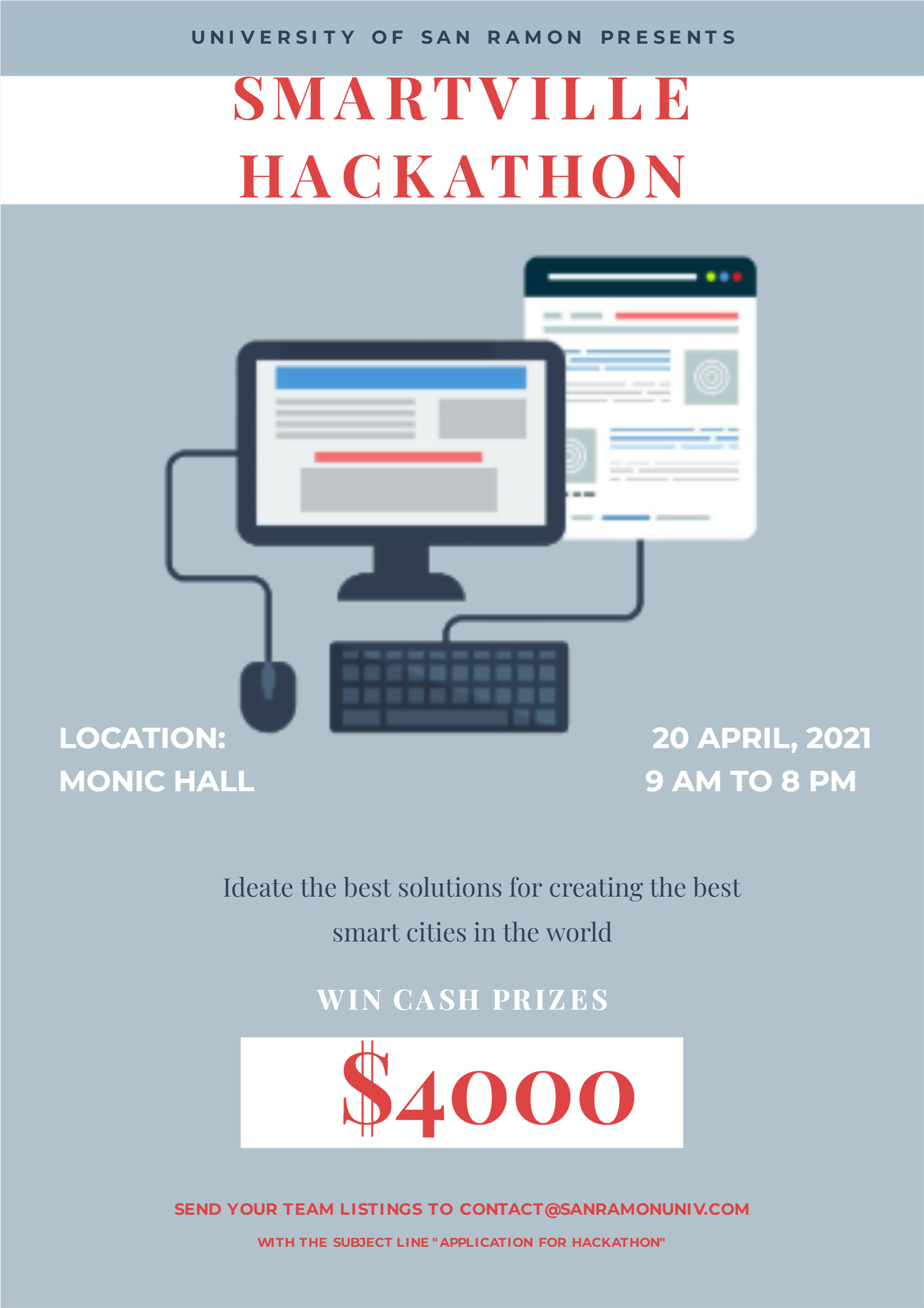 Smartville Hackathon — Hackathon template