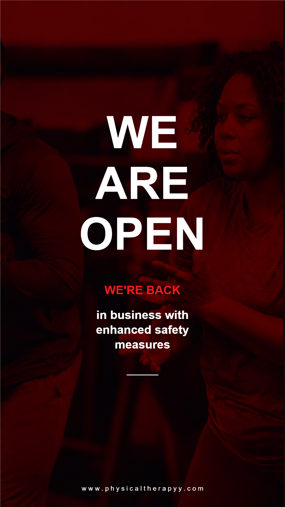 We Are Open