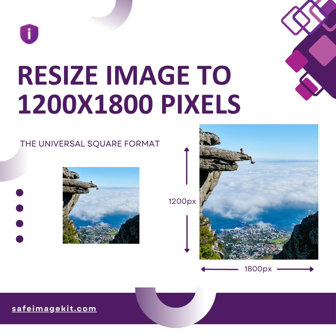 Resize images to 1200x1800 pixels quickly and accurately
